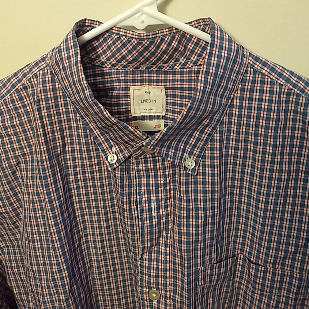 Gap Plaid Button Down - image 3